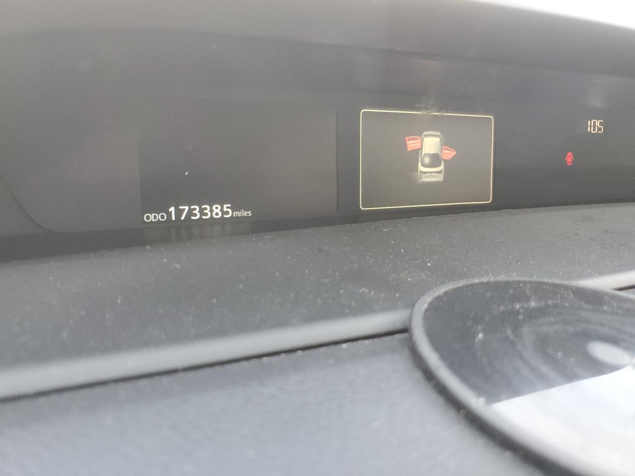 2019 Toyota Prius VIN JTDKARFU7K3079978 Copart auction photo, rear end damage thumbnail 9