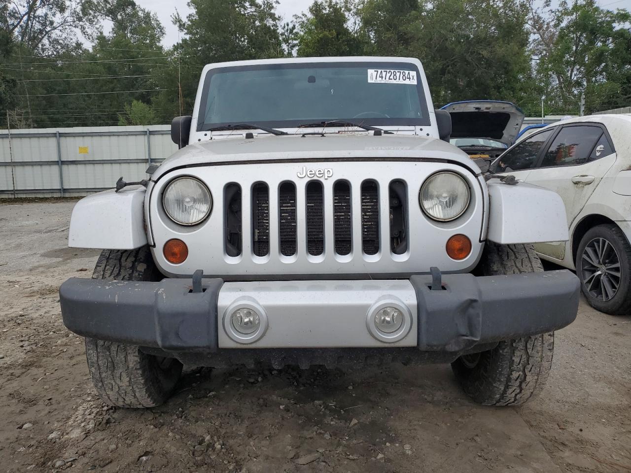 2012 Jeep Wrangler VIN 1C4HJWEG5CL173749 Copart auction photo, water/flood damage thumbnail 5
