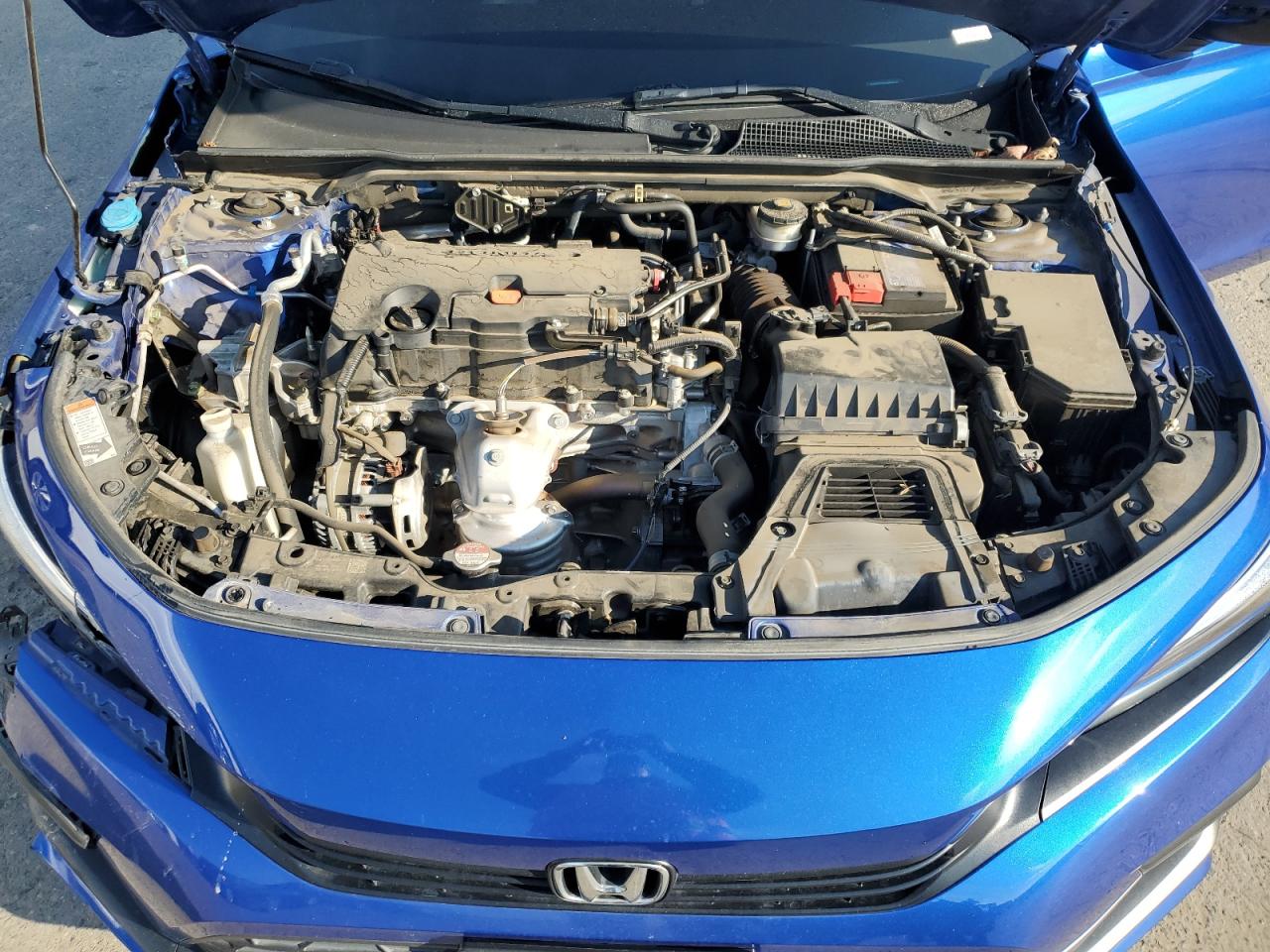 2022 Honda Civic VIN 2HGFE2F56NH588159 Copart auction photo, front end damage thumbnail 11