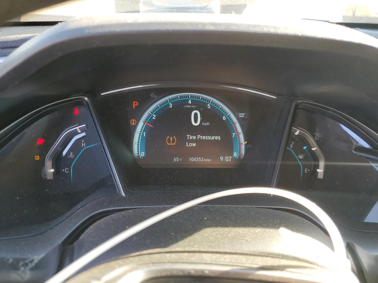 2017 Honda Civic VIN SHHFK7H5XHU425492 Copart auction photo, front end damage thumbnail 9