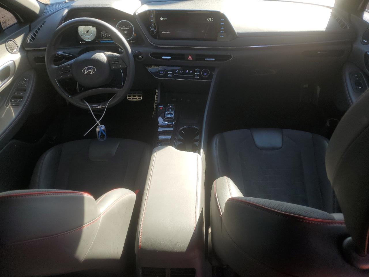 2022 Hyundai Sonata VIN KMHL14JC8NA209929 Copart auction photo, water/flood damage thumbnail 8