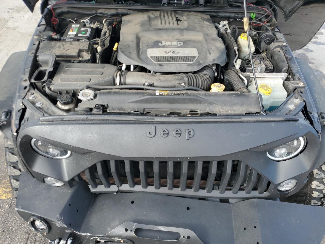 2017 Jeep Wrangler VIN 1C4AJWAG1HL624254 Copart auction photo, front end damage thumbnail 12