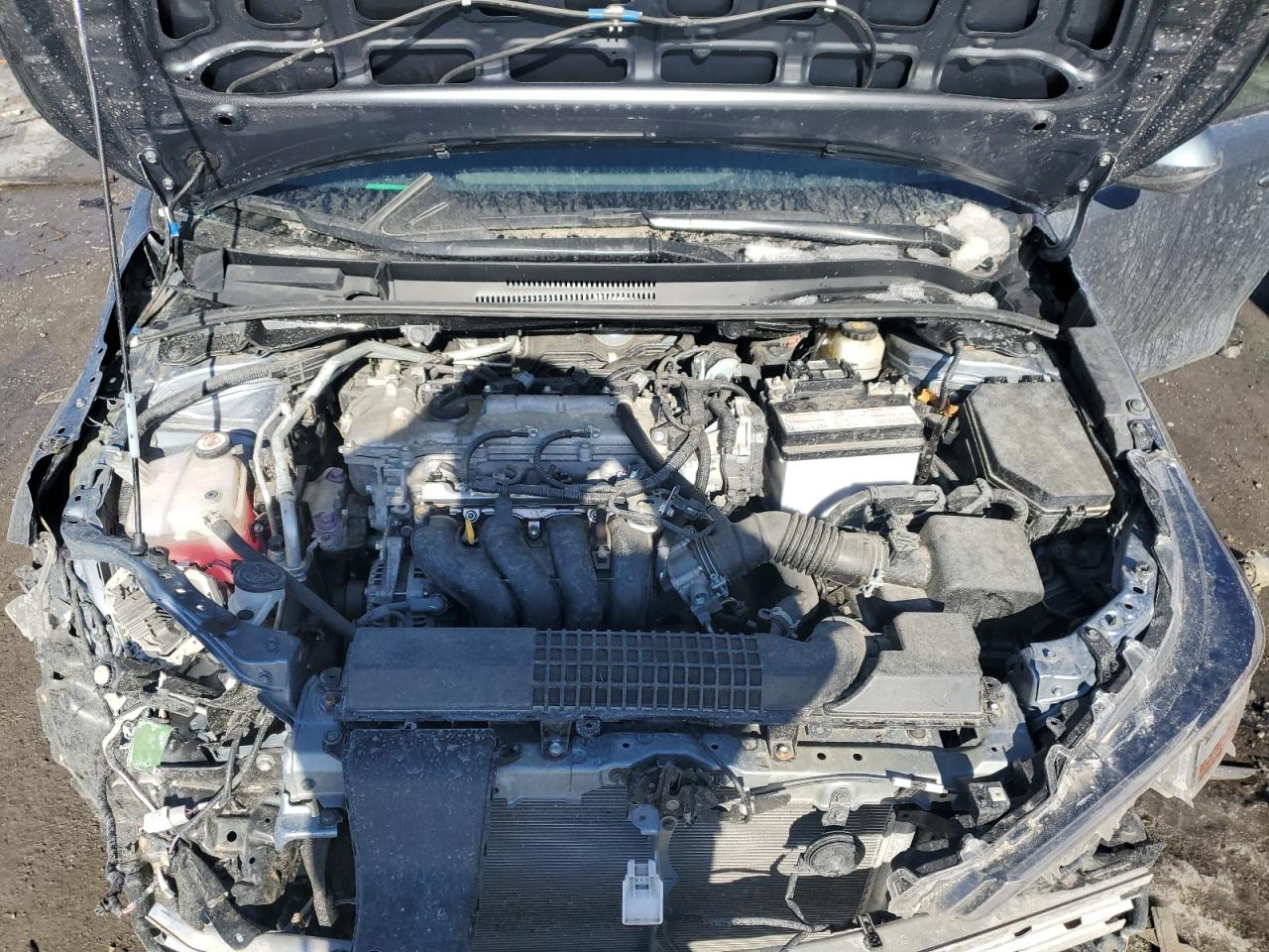 2021 Toyota Corolla VIN 5YFEPMAE7MP169253 Copart auction photo, front end / rear end damage thumbnail 11