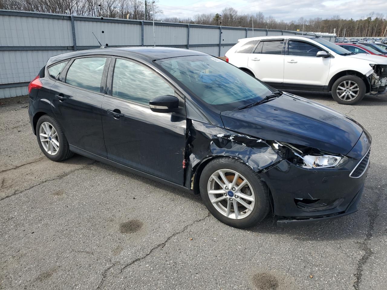 2017 Ford Focus VIN 1FADP3K25HL301411 Copart auction photo, front end damage thumbnail 4