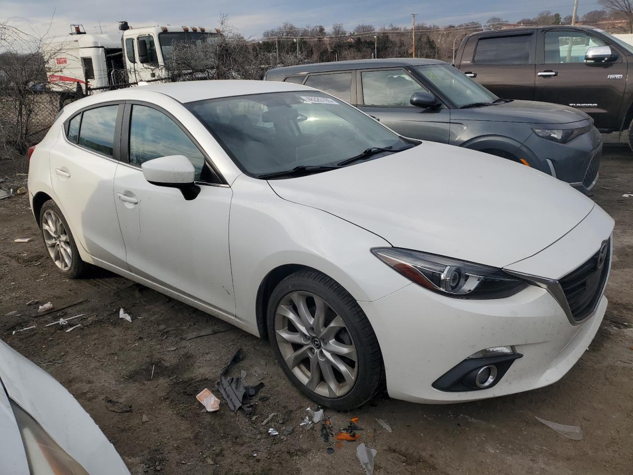 2014 Mazda 3 VIN JM1BM1L39E1199673 Copart auction photo, rear end damage thumbnail 4