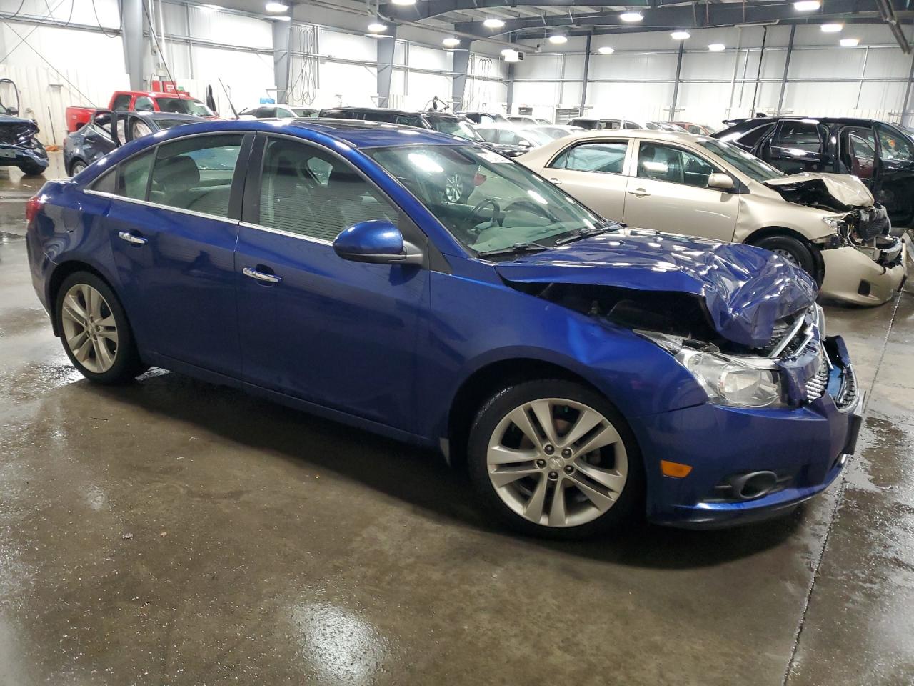 2013 Chevrolet Cruze VIN 1G1PG5SB1D7147455 Copart auction photo, front end damage thumbnail 4