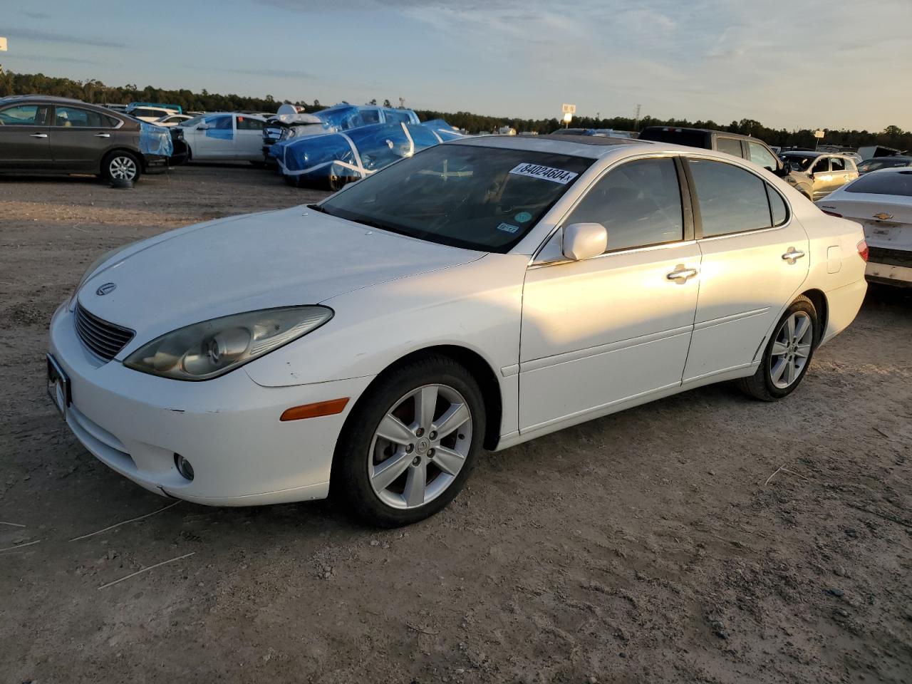 2005 Lexus ES VIN JTHBA30G755089031