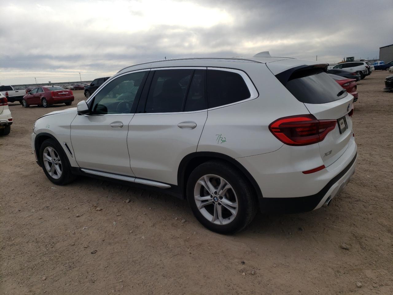 2019 BMW X3 VIN 5UXTR7C58KLE94064 Copart auction photo, front end damage thumbnail 2