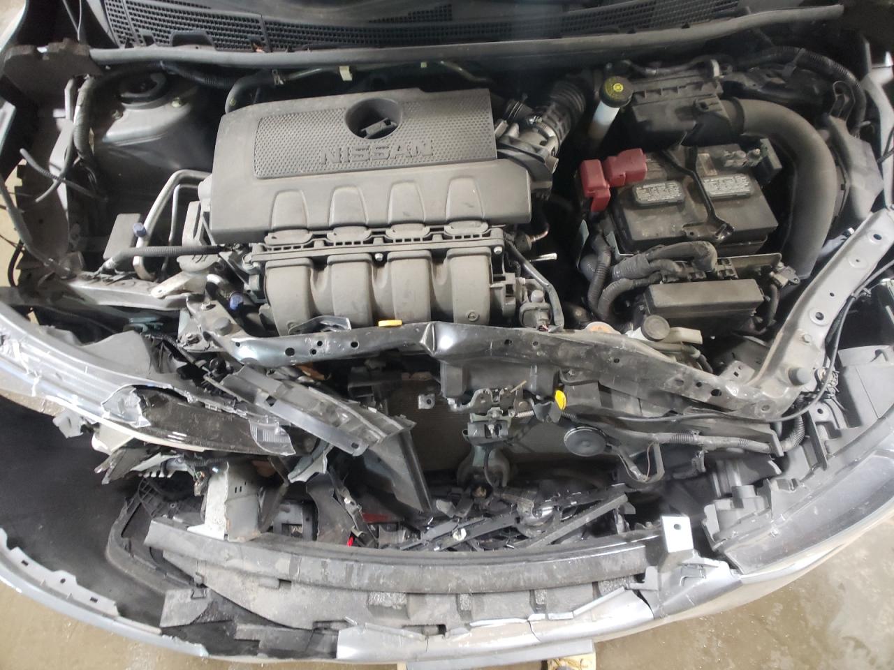 2019 Nissan Sentra VIN 3N1AB7AP0KY391407 Copart auction photo, front end / rear end damage thumbnail 8