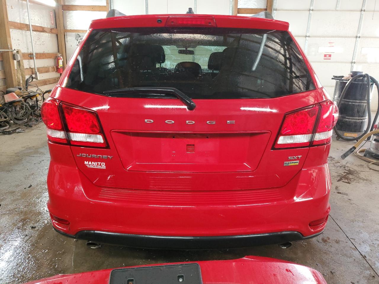 2013 Dodge Journey VIN 3C4PDCBG6DT691395 Copart auction photo, front end damage thumbnail 6