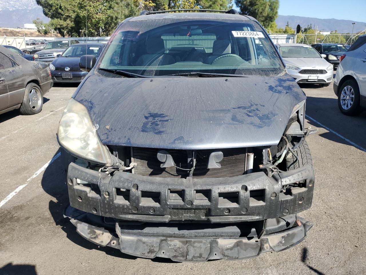 2006 Toyota Sienna VIN 5TDZA23C06S566977 Copart auction photo, all over damage thumbnail 5
