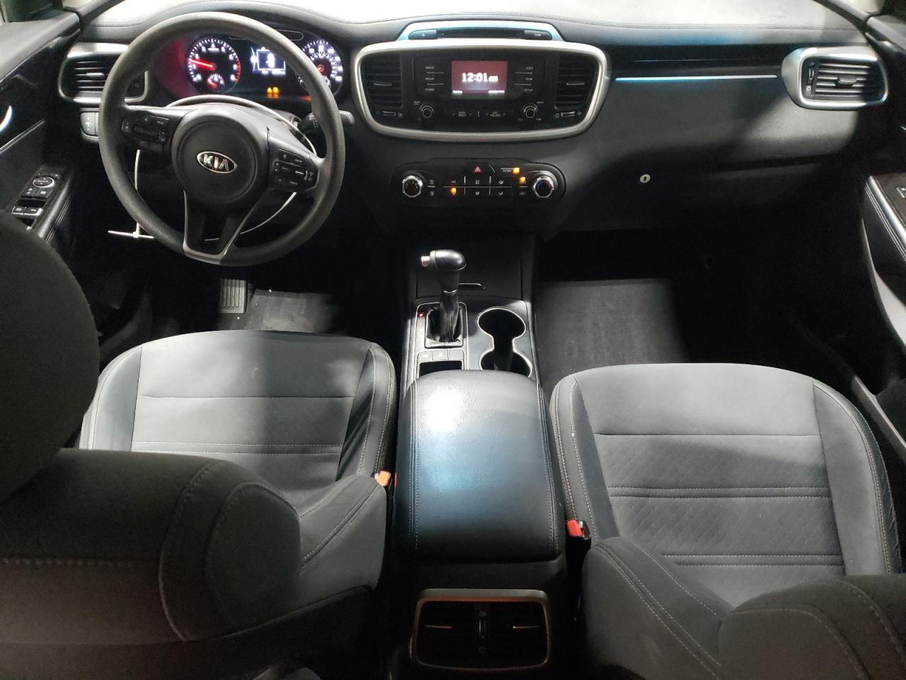 2018 KIA Sorento VIN 5XYPGDA55JG424216 Copart auction photo, front end / mechanical damage thumbnail 8