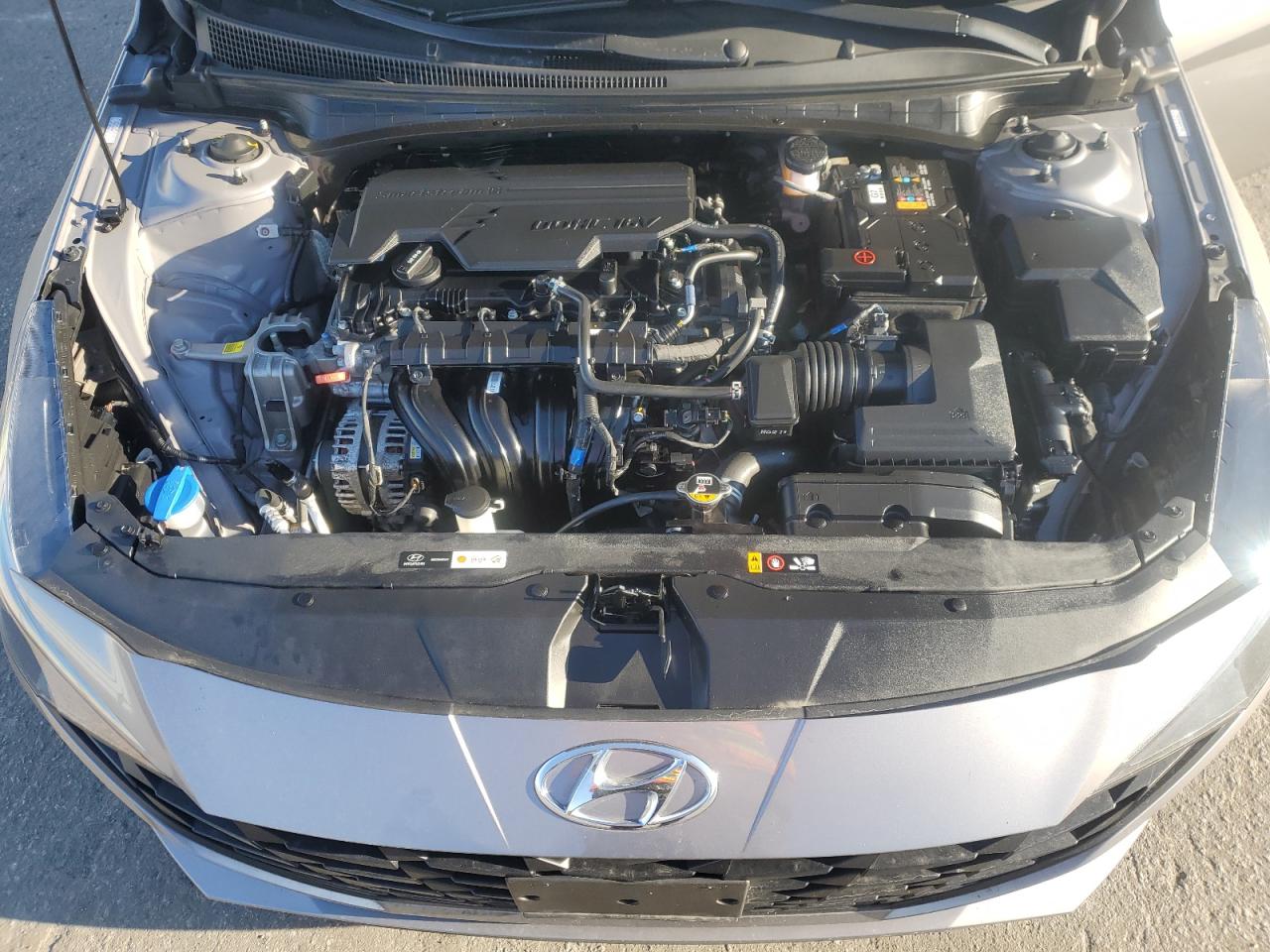 2023 Hyundai Elantra VIN KMHLL4AG9PU543546 Copart auction photo, rear end damage thumbnail 11