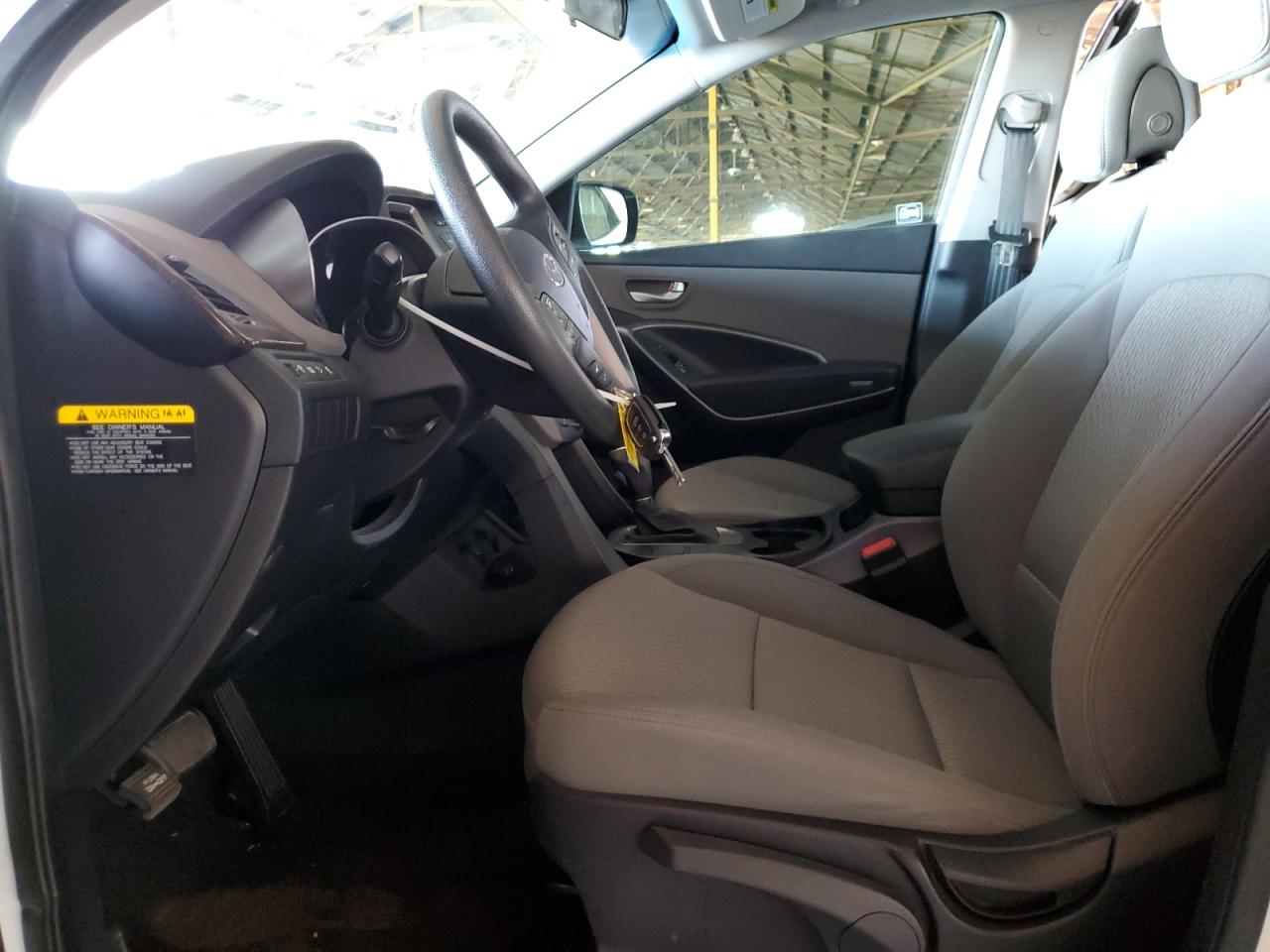 2018 Hyundai Santa Fe VIN 5NMZT3LBXJH090532 Copart auction photo, rear end / stripped damage thumbnail 7