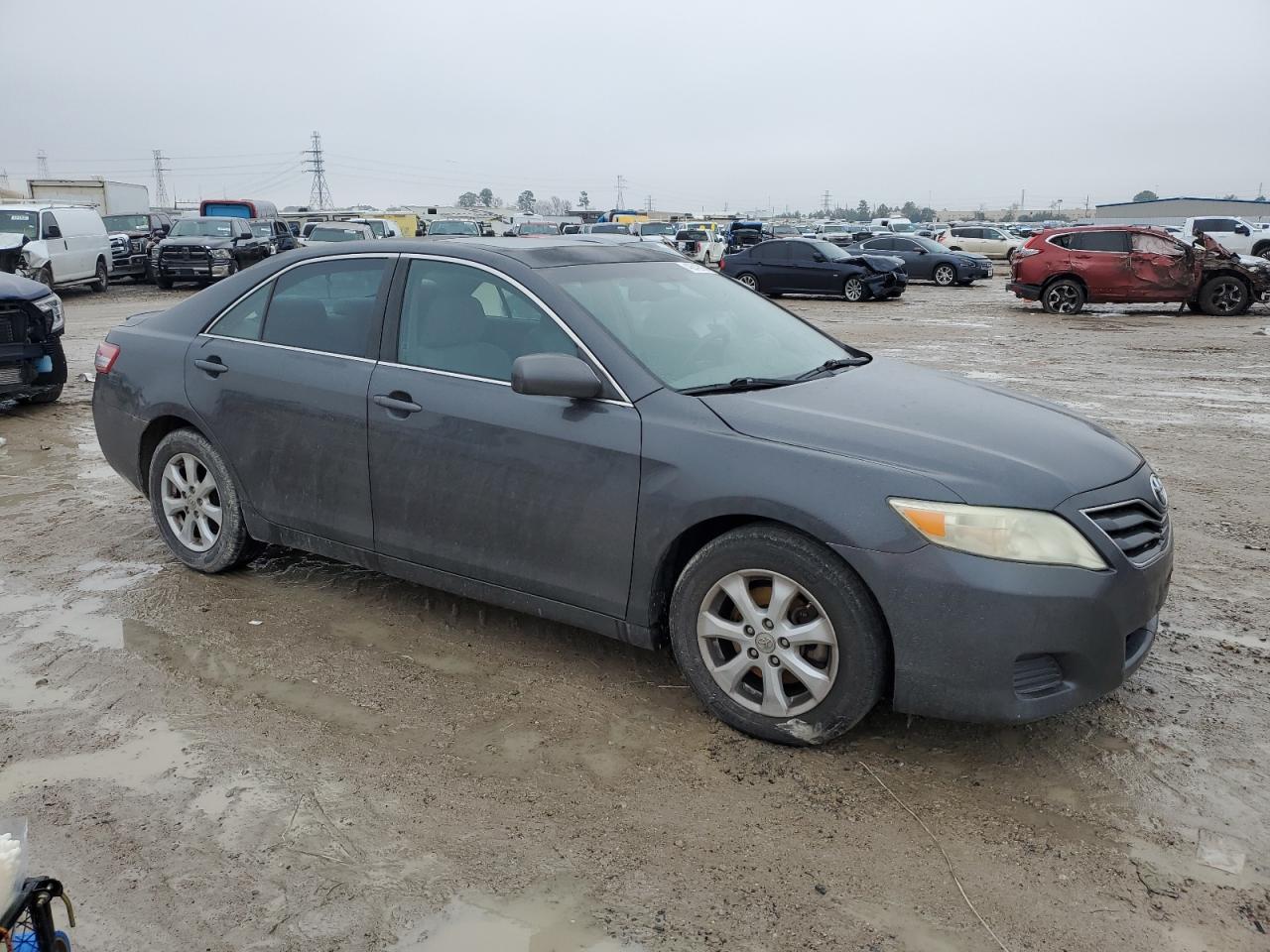 2011 Toyota Camry VIN 4T1BF3EK3BU639760 Copart auction photo, front end damage thumbnail 4