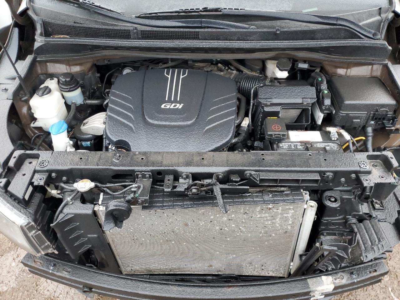 2017 KIA Sedona VIN KNDMB5C15H6248167 Copart auction photo, front end damage thumbnail 12