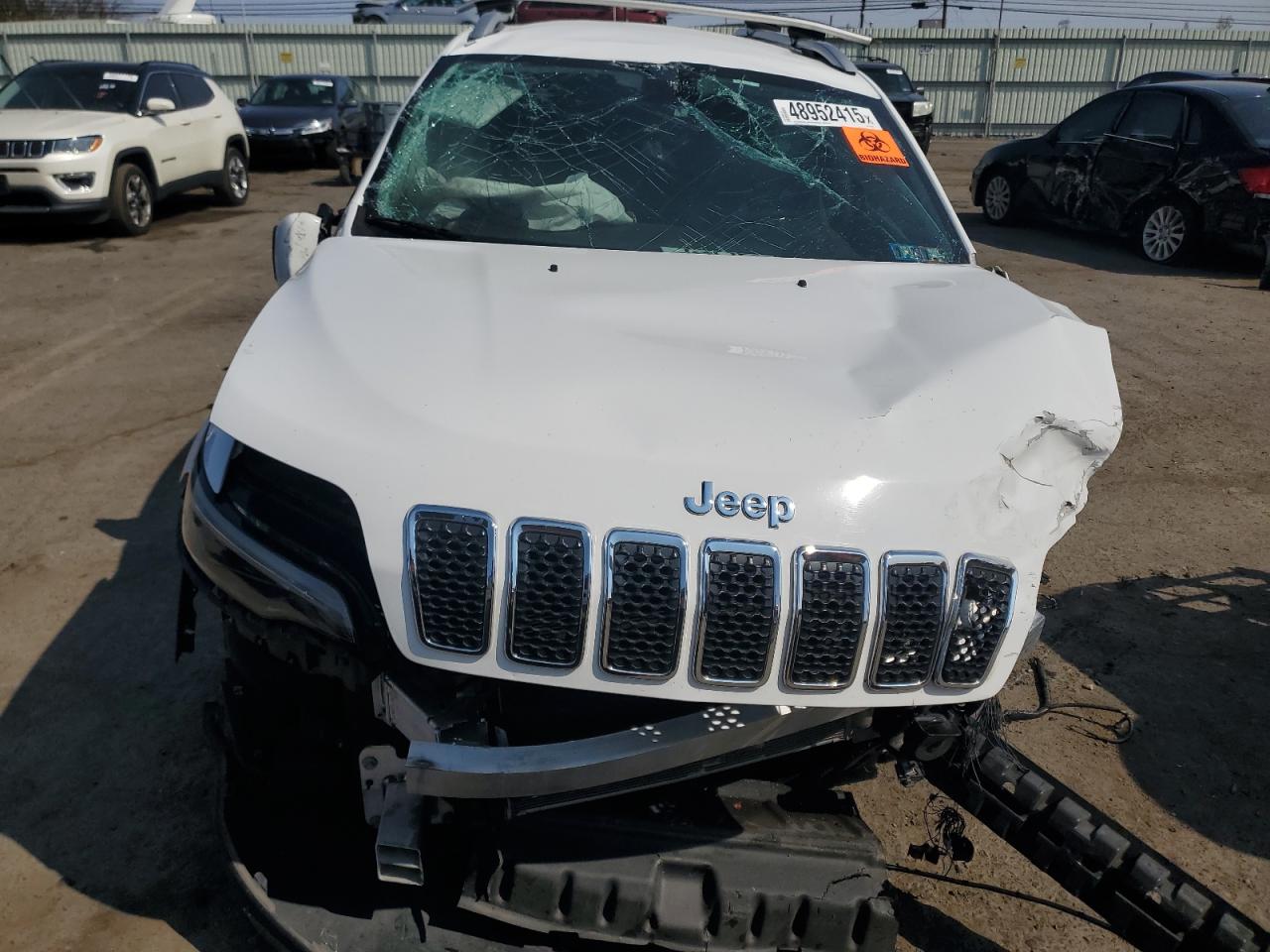 2019 Jeep Grand Cherokee VIN 1C4PJMDX1KD211875 Copart auction photo, rollover / front end damage thumbnail 5