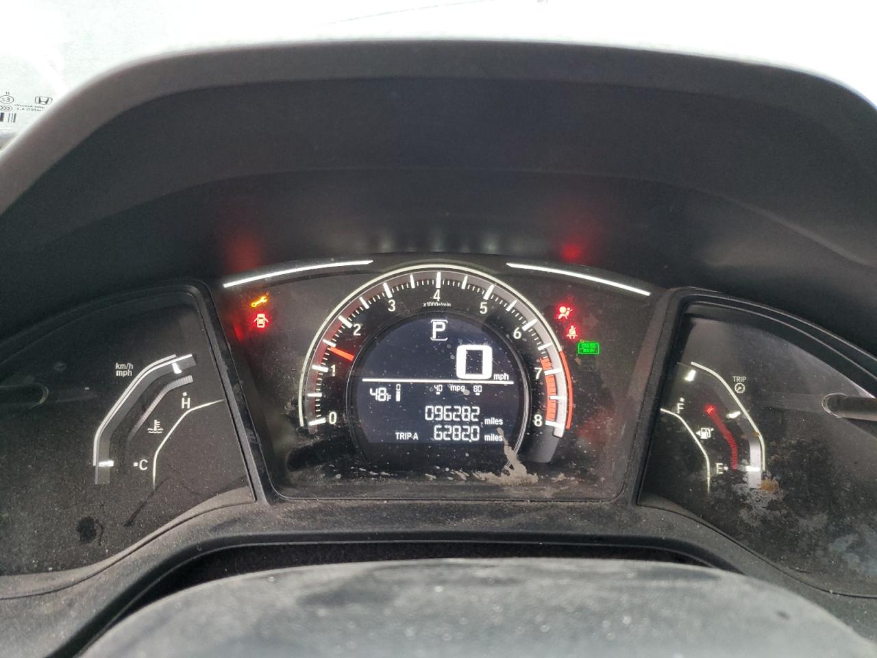 2017 Honda Civic VIN 2HGFC2F53HH568204 Copart auction photo, front end damage thumbnail 9