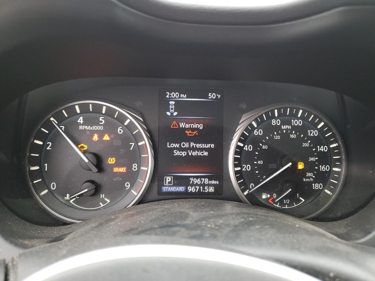 2020 Infiniti Q50 VIN JN1EV7AR3LM252080 Copart auction photo, undercarriage / front end damage thumbnail 9