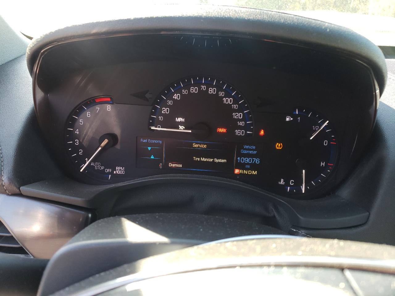 2016 Cadillac ATS VIN 1G6AA5RX5G0124390 Copart auction photo, rear end damage thumbnail 9