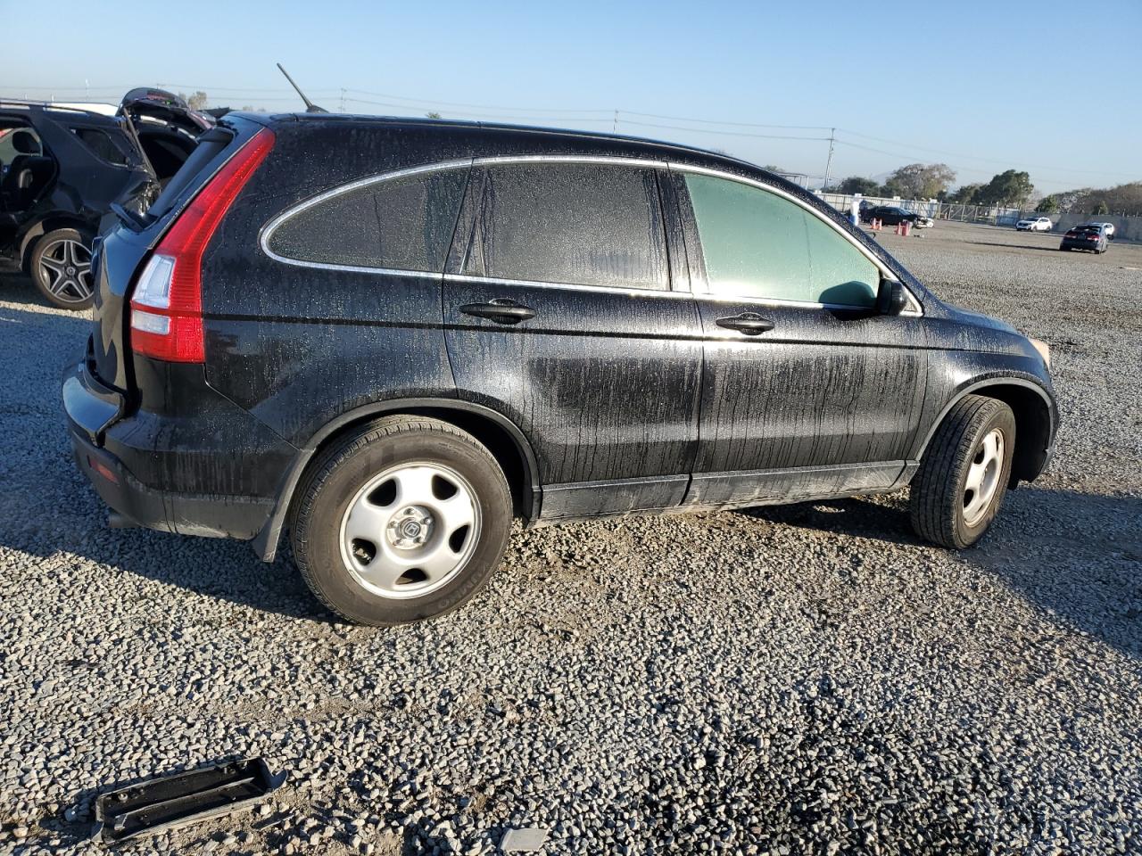 2007 Honda CR-V VIN JHLRE38337C076235 Copart auction photo, rear end damage thumbnail 3