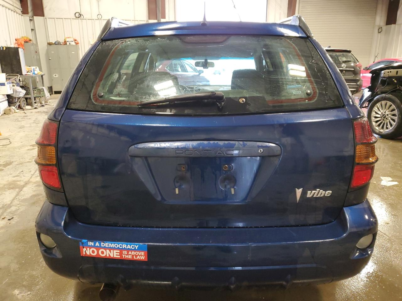 2005 Pontiac Vibe VIN 5Y2SL63855Z402376 Copart auction photo, side / front end damage thumbnail 6
