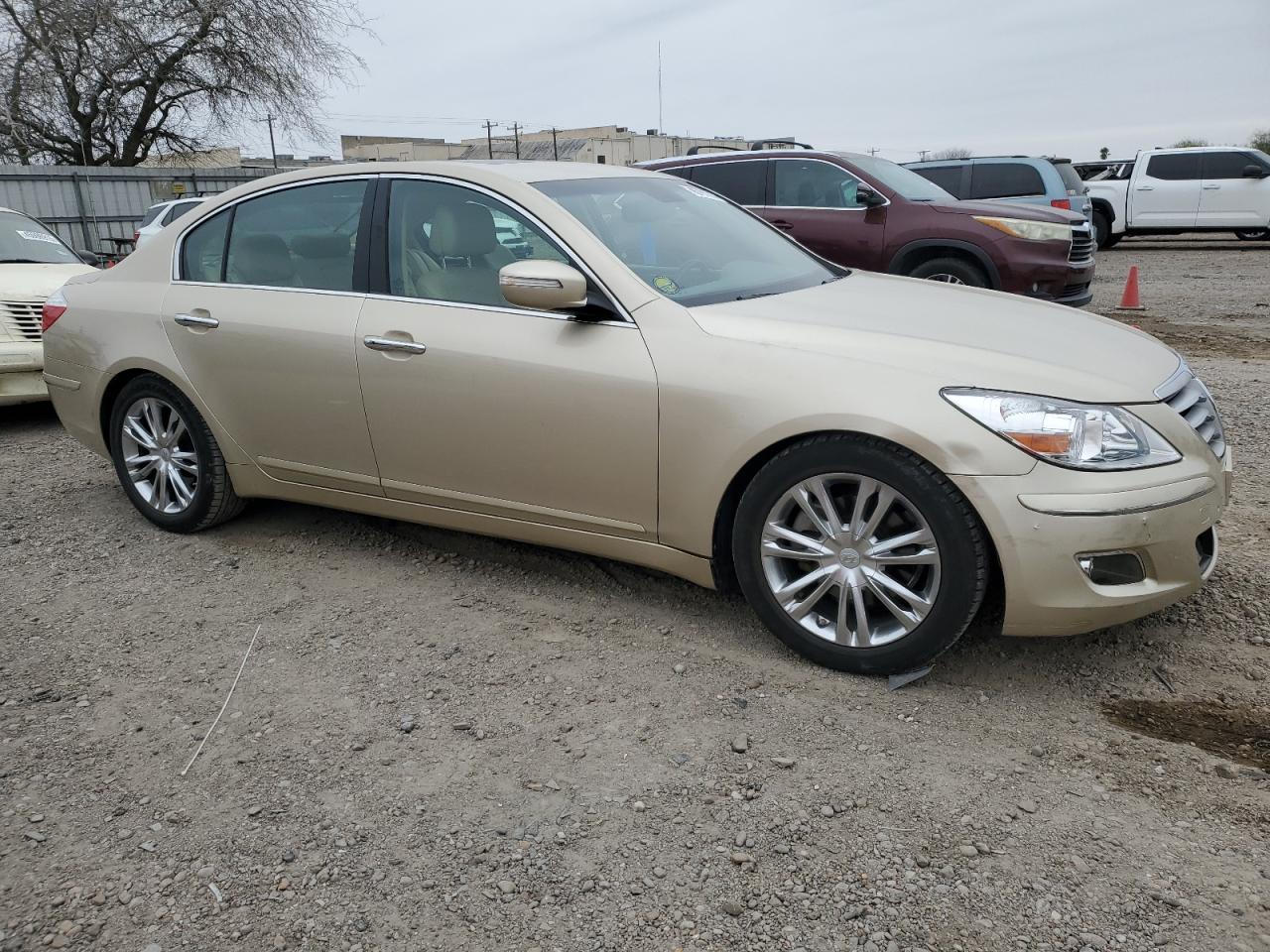 2011 Hyundai Genesis VIN KMHGC4DE5BU115378 Copart auction photo, front end / minor dent/scratches damage thumbnail 4