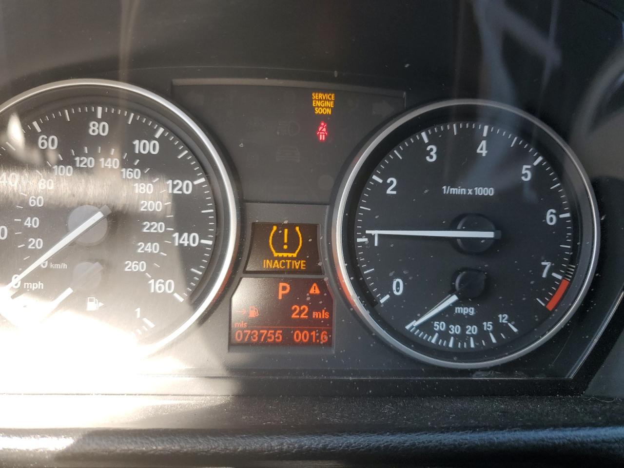 2015 BMW X1 VIN WBAVL1C54FVY32072 Copart auction photo, side / front end damage thumbnail 9