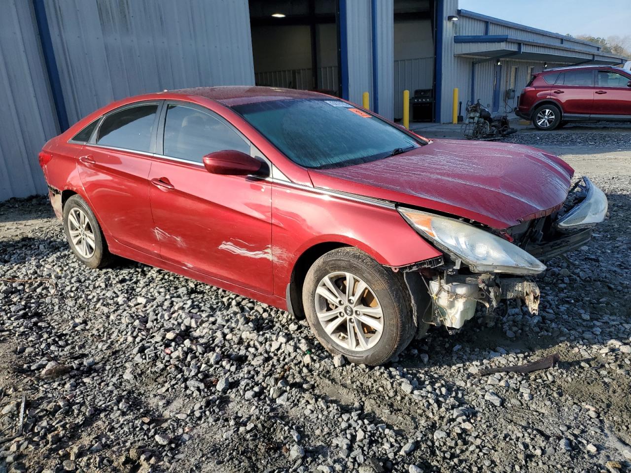 2011 Hyundai Sonata VIN 5NPEB4AC2BH260681 Copart auction photo, front end / rear end damage thumbnail 4