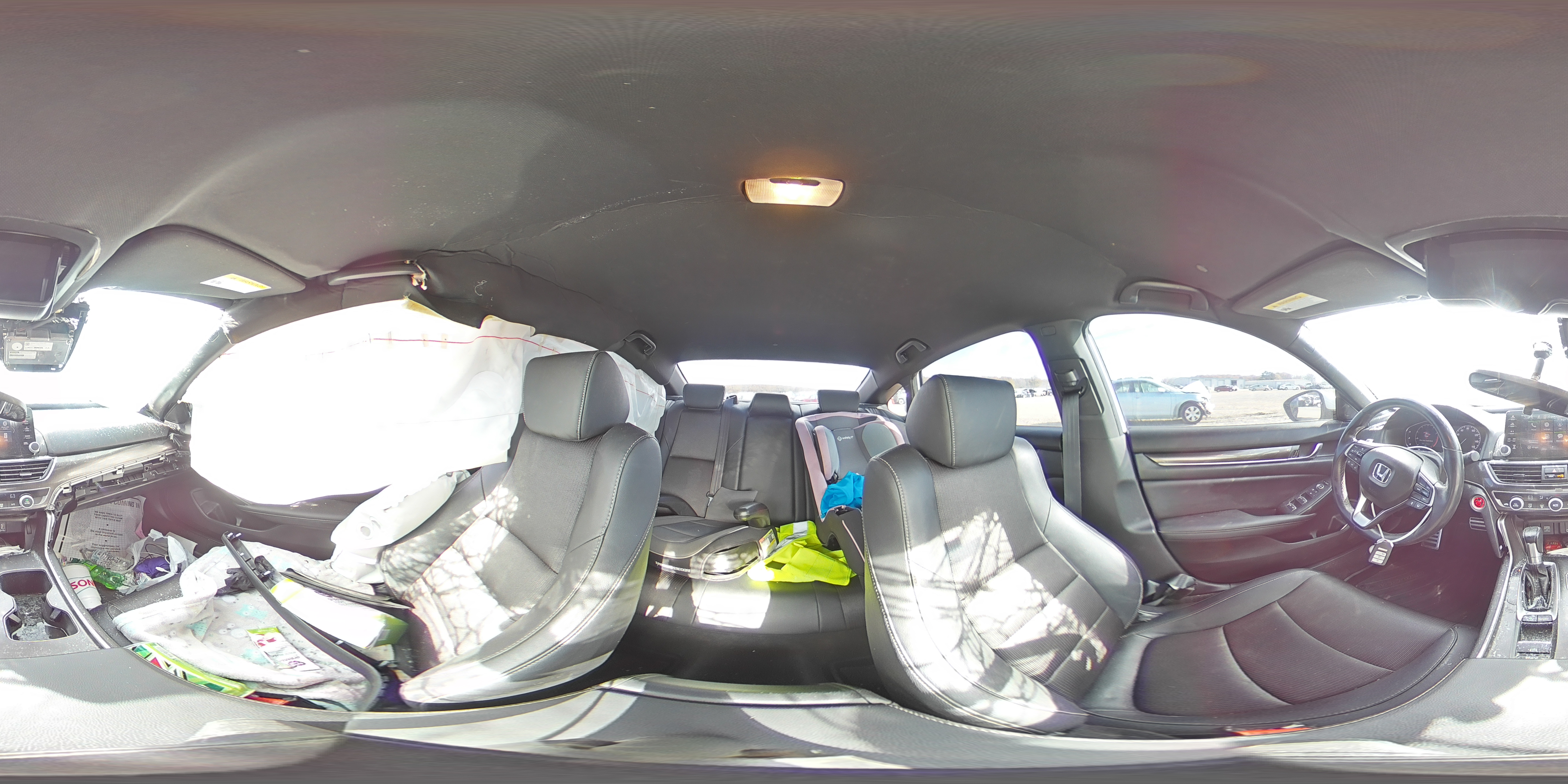 2020 Honda Accord VIN 1HGCV1F36LA014331 Copart auction photo, all over damage thumbnail 12