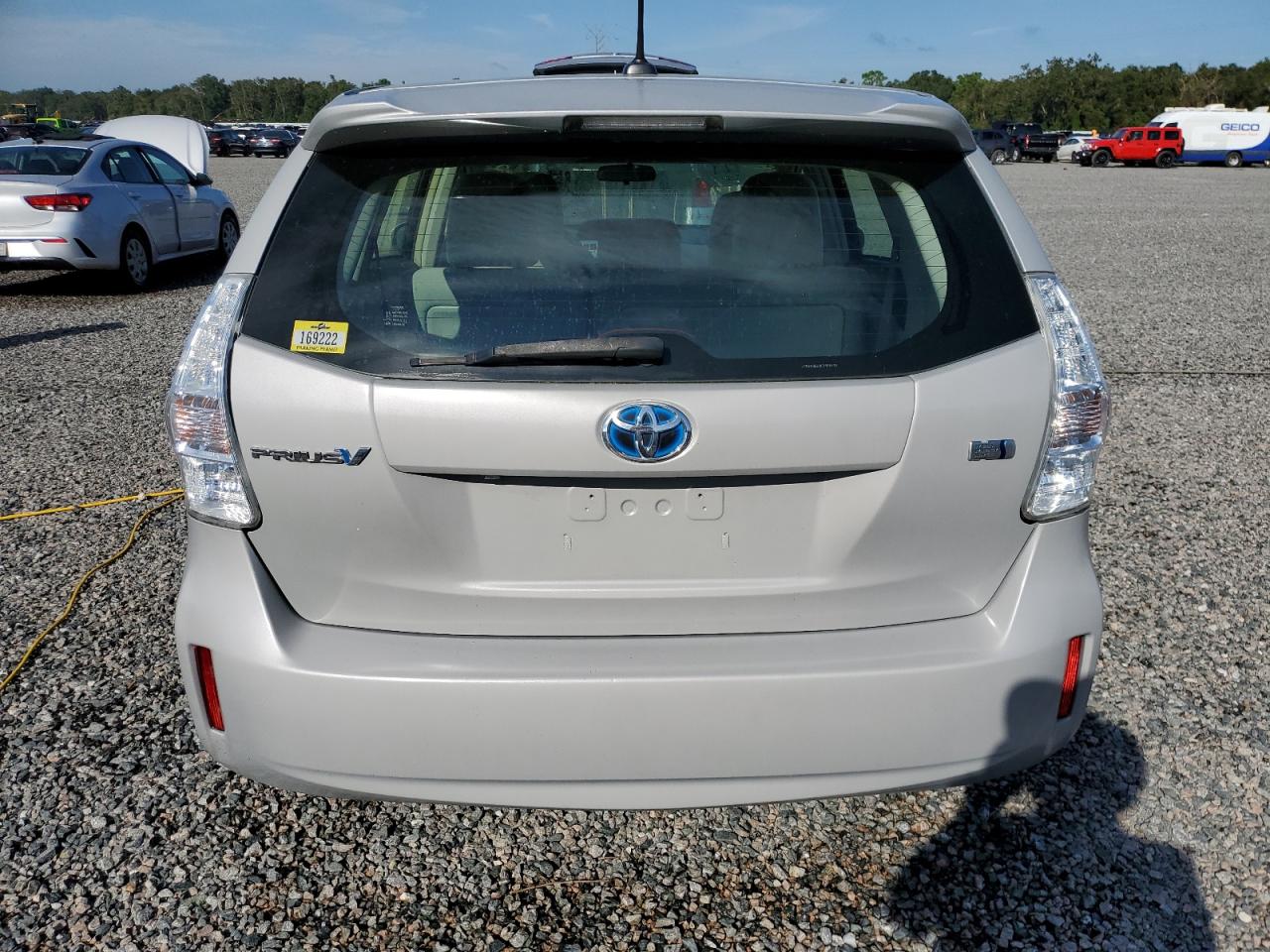 2012 Toyota Prius VIN JTDZN3EU8C3051609 Copart auction photo, water/flood / minor dent/scratches damage thumbnail 6