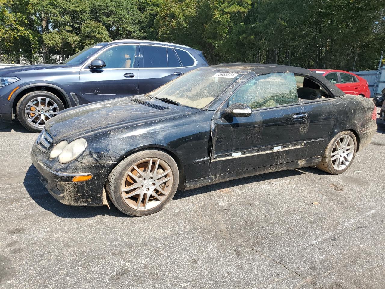 2008 Mercedes-Benz CLK-klasse VIN WDBTK56F48F234780