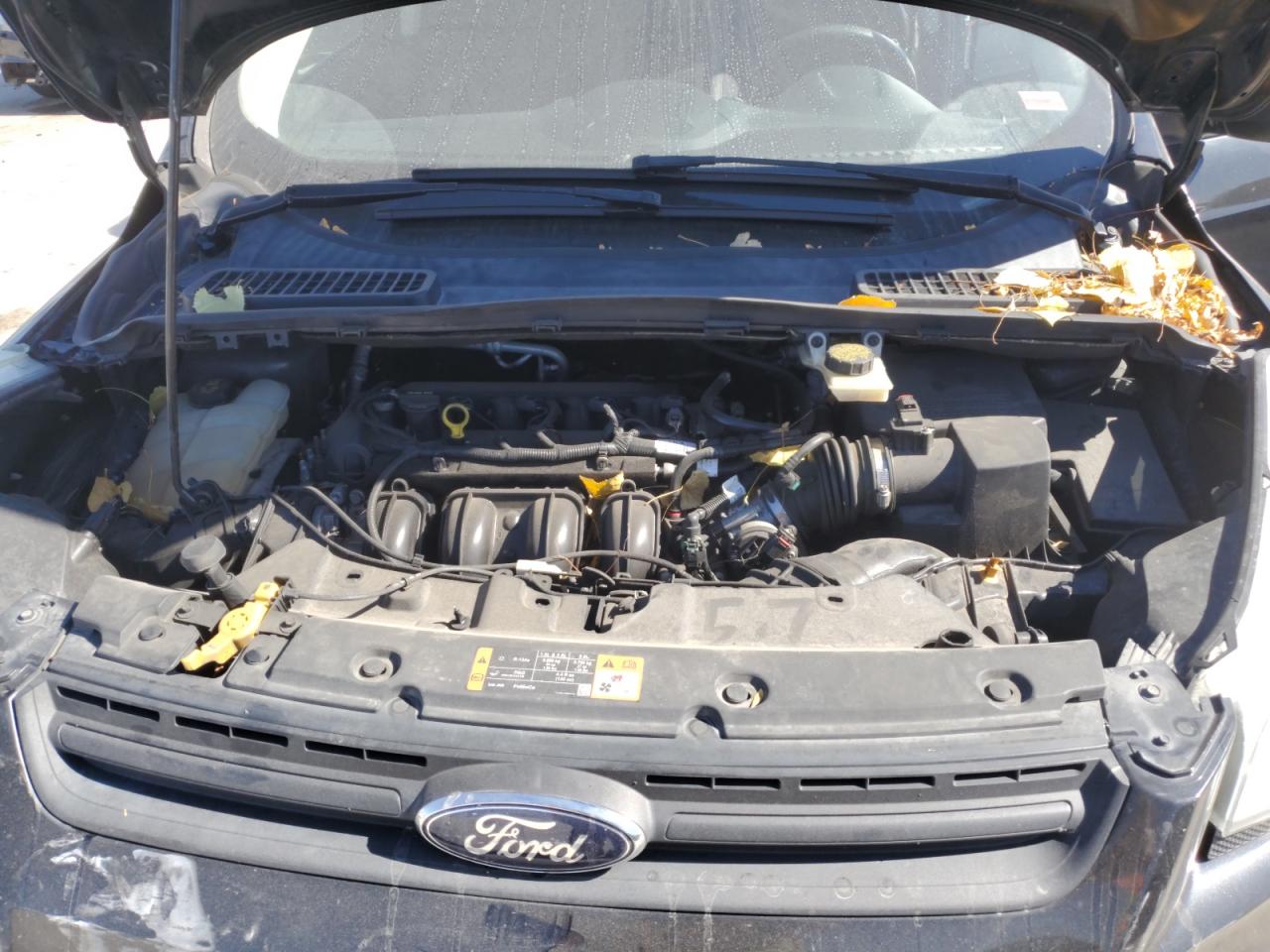 2014 Ford Escape VIN 1FMCU0F7XEUD35848 Copart auction photo, front end damage thumbnail 13