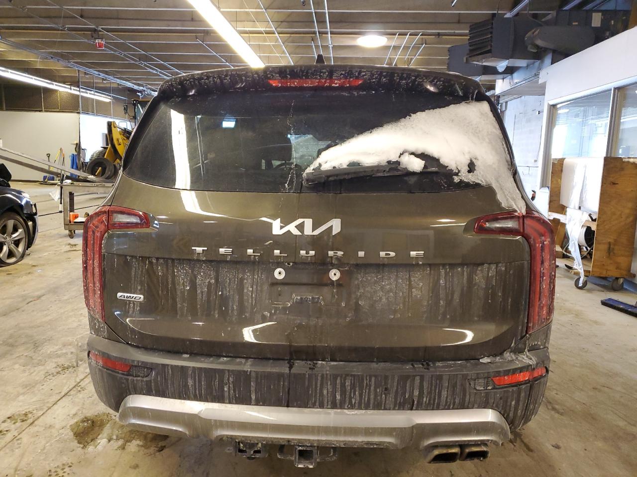2022 KIA Telluride VIN 5XYP5DHC2NG235782 Copart auction photo, mechanical / front end damage thumbnail 6