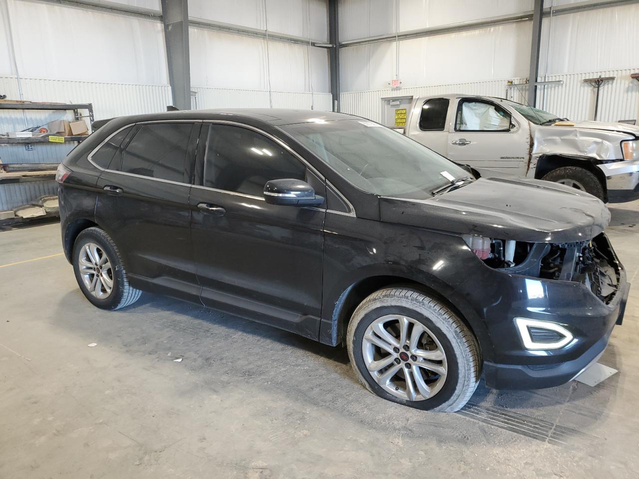 2016 Ford Edge VIN 2FMPK4J91GBB46828 Copart auction photo, front end damage thumbnail 4
