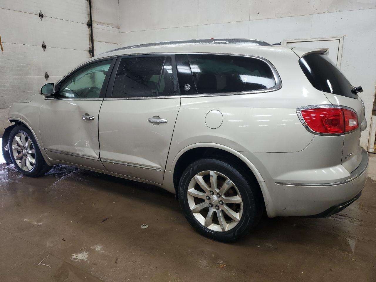 2013 Buick Enclave VIN 5GAKVCKD9DJ113829 Copart auction photo, front end / side damage thumbnail 2