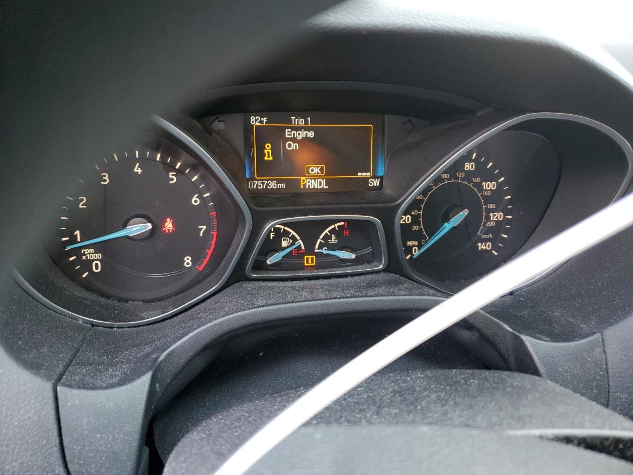 2018 Ford Focus VIN 1FADP3K2XJL281498 Copart auction photo, rear end damage thumbnail 9