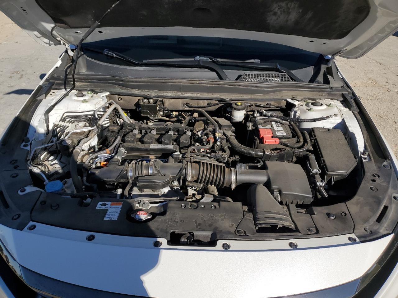 2020 Honda Accord VIN 1HGCV1F31LA003592 Copart auction photo, side damage thumbnail 13