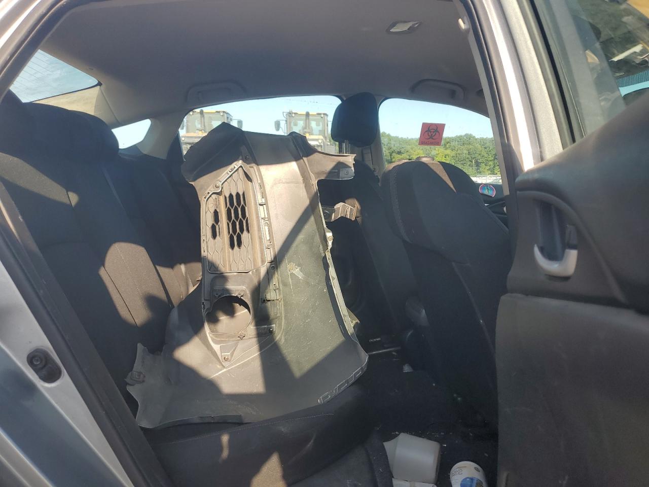 2016 Honda Civic VIN 19XFC2F54GE220694 Copart auction photo, front end / side damage thumbnail 10