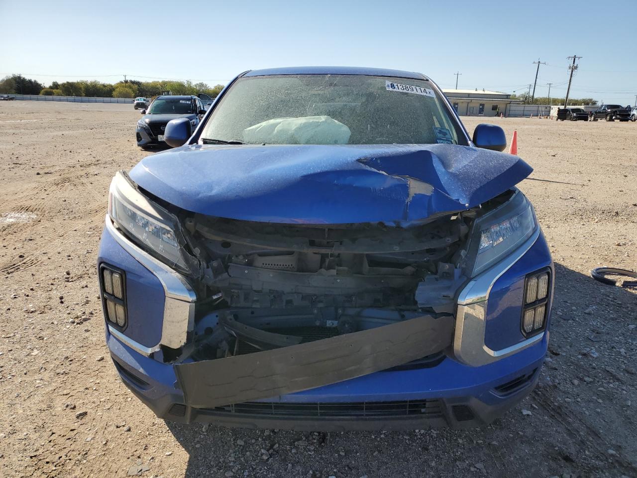 2020 Mitsubishi Outlander VIN JA4AP3AU5LU027317 Copart auction photo, front end / minor dent/scratches damage thumbnail 5