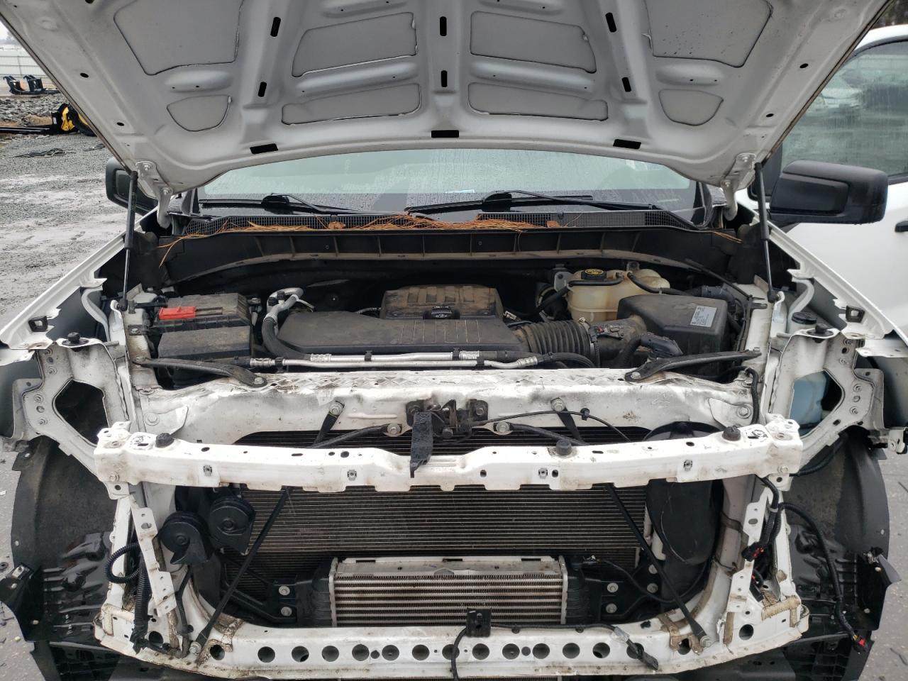 2020 Chevrolet Silverado VIN 1GCPWBEK7LZ236843 Copart auction photo, front end / side damage thumbnail 11