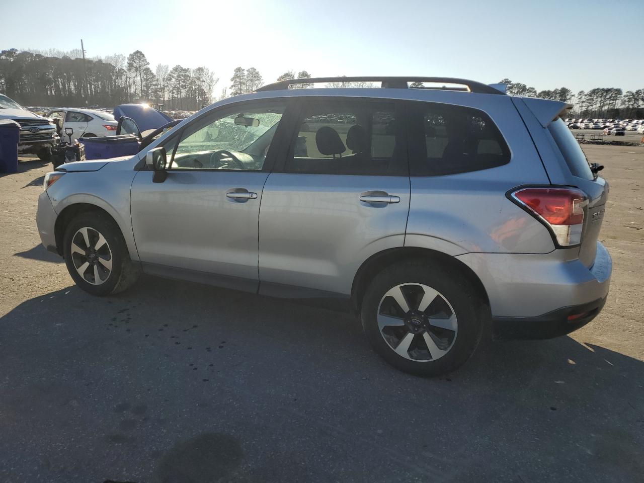 2018 Subaru Forester VIN JF2SJAEC0JH490619 Copart auction photo, hail / top/roof damage thumbnail 2