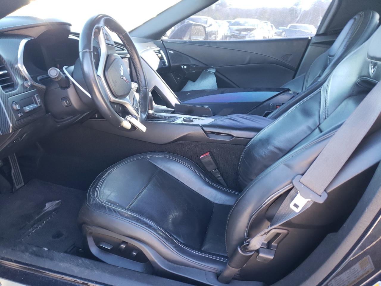 2014 Chevrolet Corvette VIN 1G1YK3D71E5108281 Copart auction photo, rear end / side damage thumbnail 7