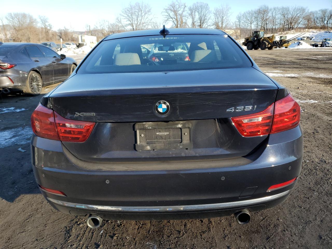 2016 BMW 4er VIN WBA3R5C50GK373896 Copart auction photo, mechanical damage thumbnail 6