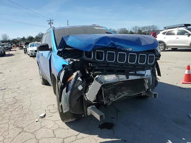 2022 Jeep Compass VIN 3C4NJDBB3NT231753 Copart auction photo, biohazard/chemical / front end damage thumbnail 12