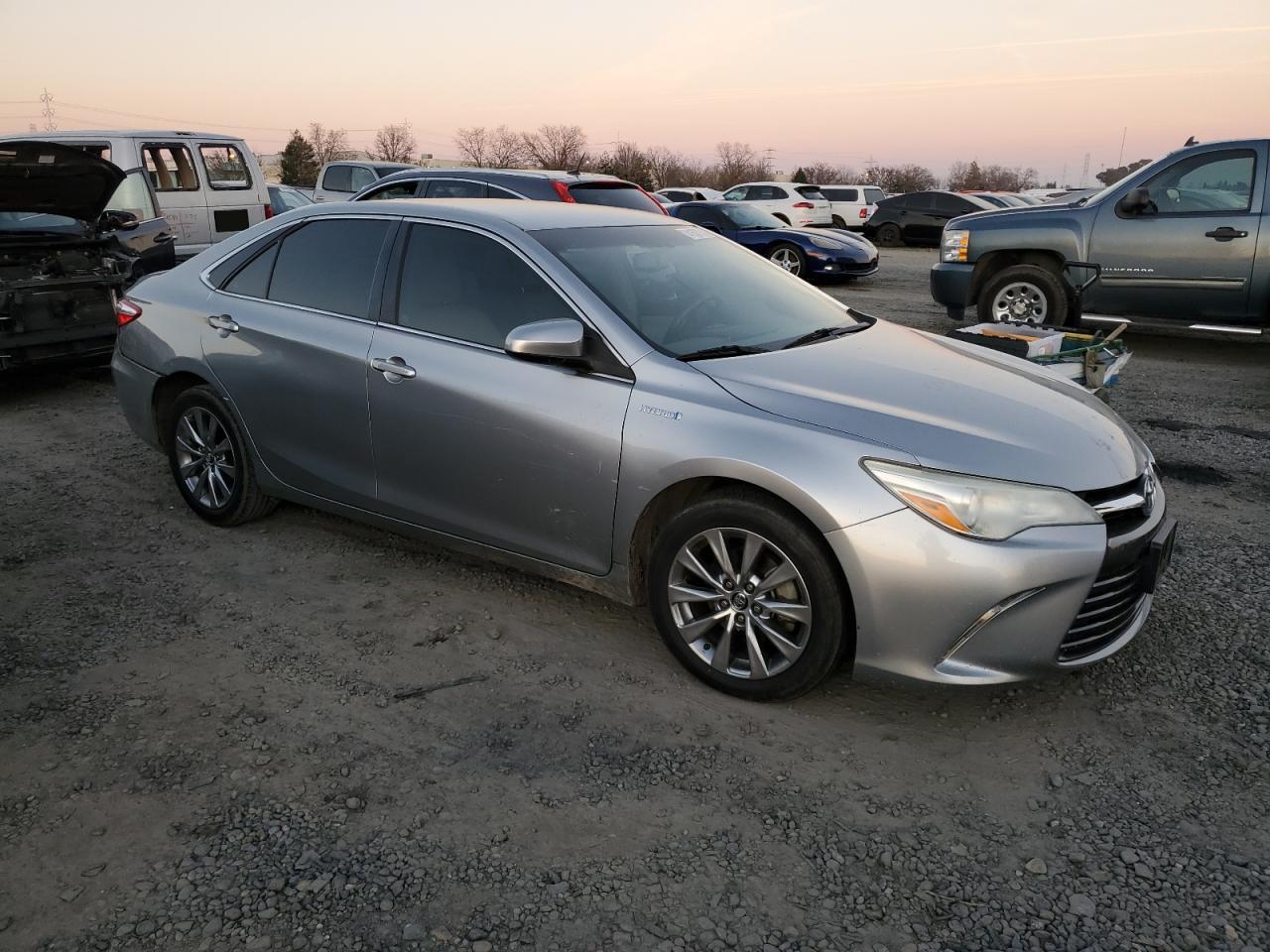 2015 Toyota Camry VIN 4T1BD1FKXFU163201 Copart auction photo, vandalism damage thumbnail 4