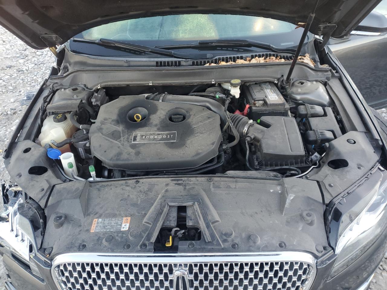 2017 Lincoln MKZ VIN 3LN6L5E93HR603084 Copart auction photo, all over damage thumbnail 11