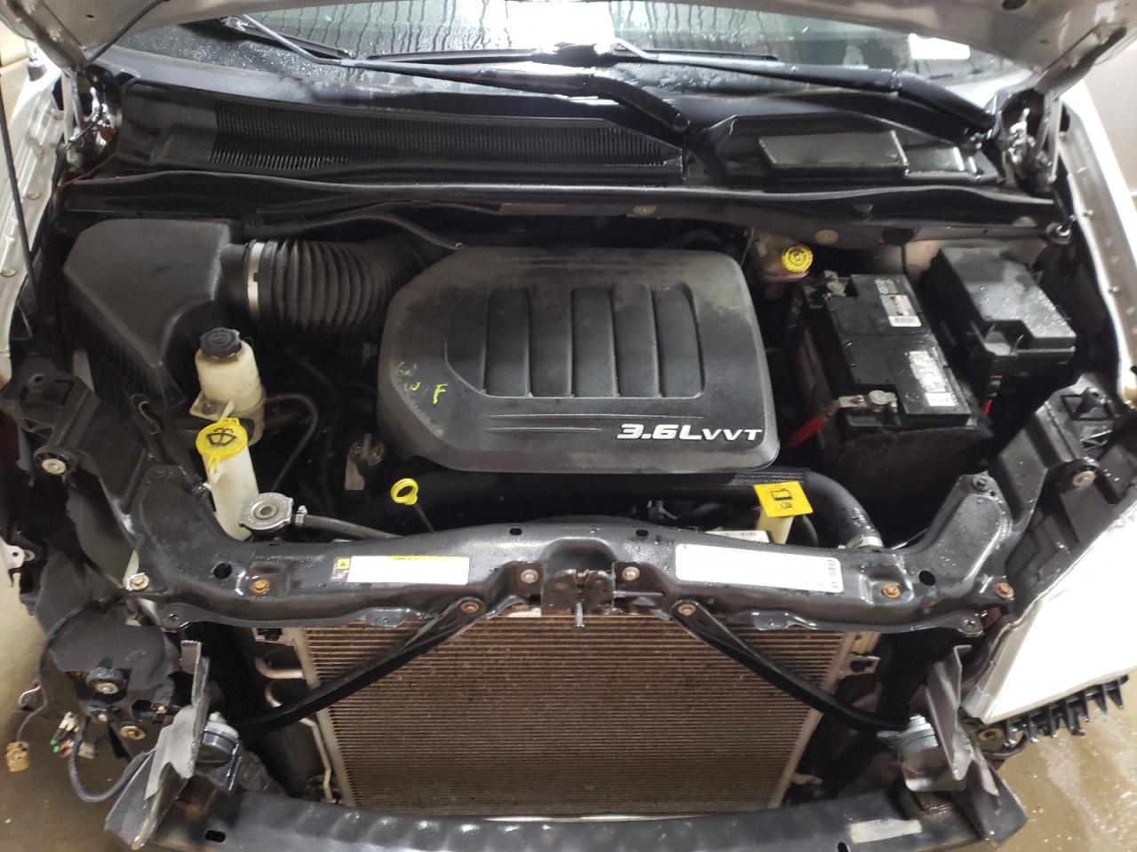 2011 Chrysler Town & Country VIN 2A4RR8DG3BR785281 Copart auction photo, front end damage thumbnail 12
