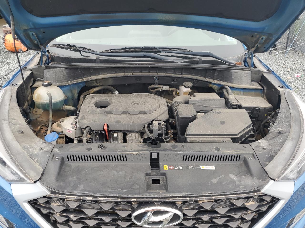 2020 Hyundai Tucson VIN KM8J3CAL3LU262125 Copart auction photo, water/flood damage thumbnail 12