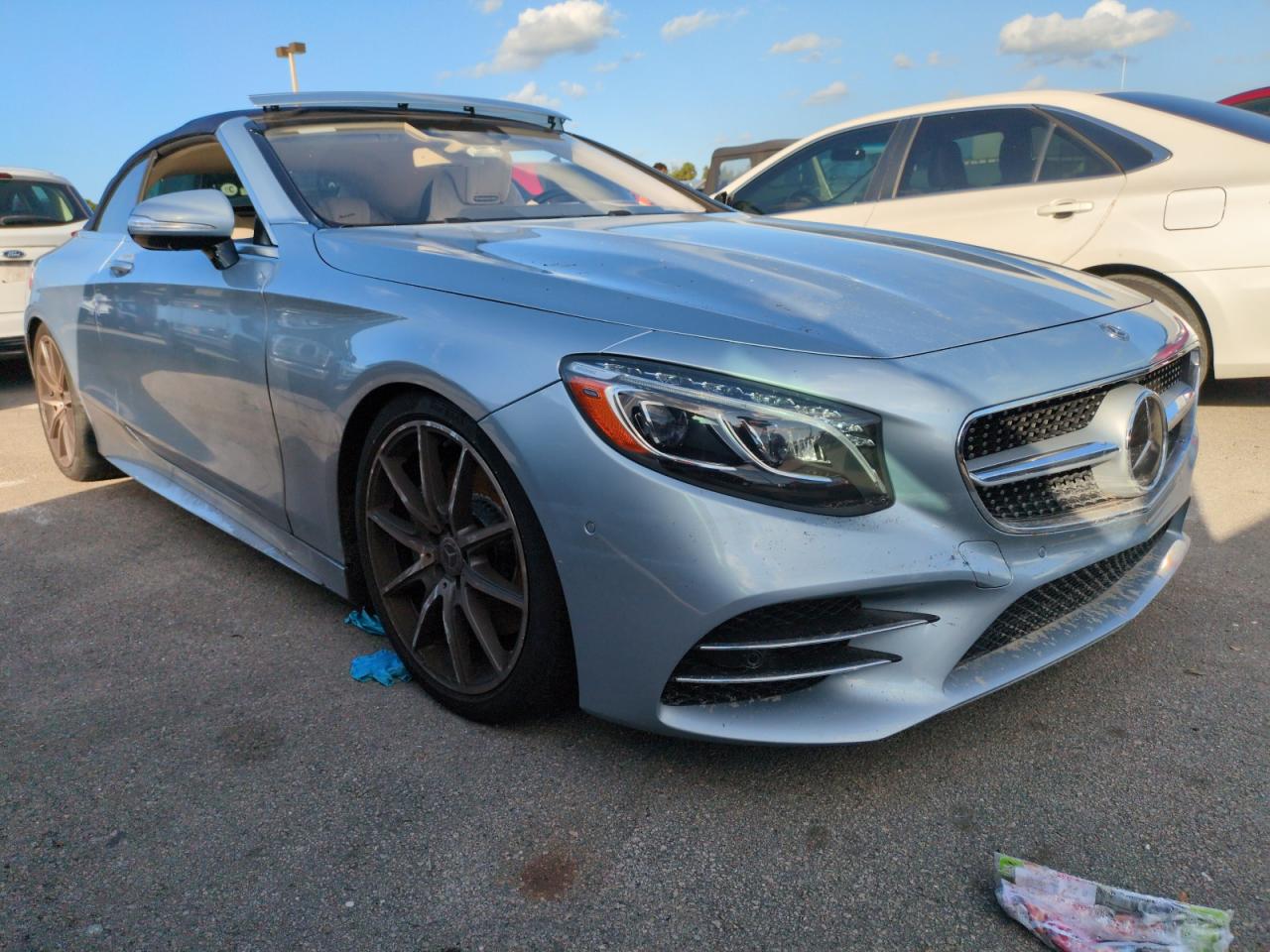 2018 Mercedes-Benz S-klasse VIN WDDXK8DB4JA034642 Copart auction photo, water/flood damage thumbnail 4